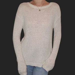 Soft Cream Knit Sweater